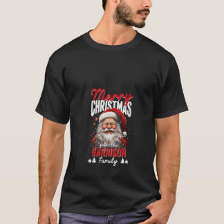 Camiseta Feliz Natal Dos Papais noeis Da Família Garrison C