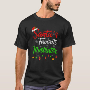 Camiseta Feliz Natal dos Papais noeis Xmas Favoritos do Ill