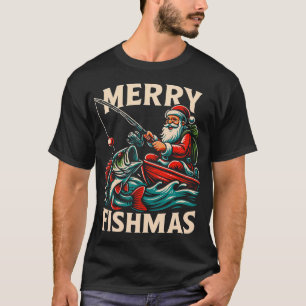 Camiseta Feliz Natal dos Peixes Natal Divertido dos Peixes