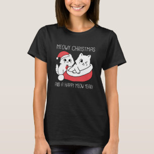 Camiseta Feliz Natal E Feliz Ano De Meia