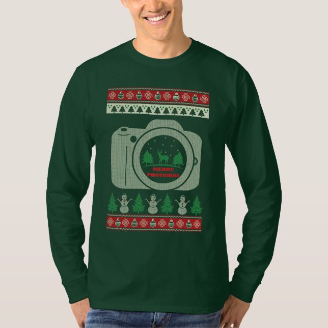Camiseta Feliz Natal e Feliz ano novo! (Frente)