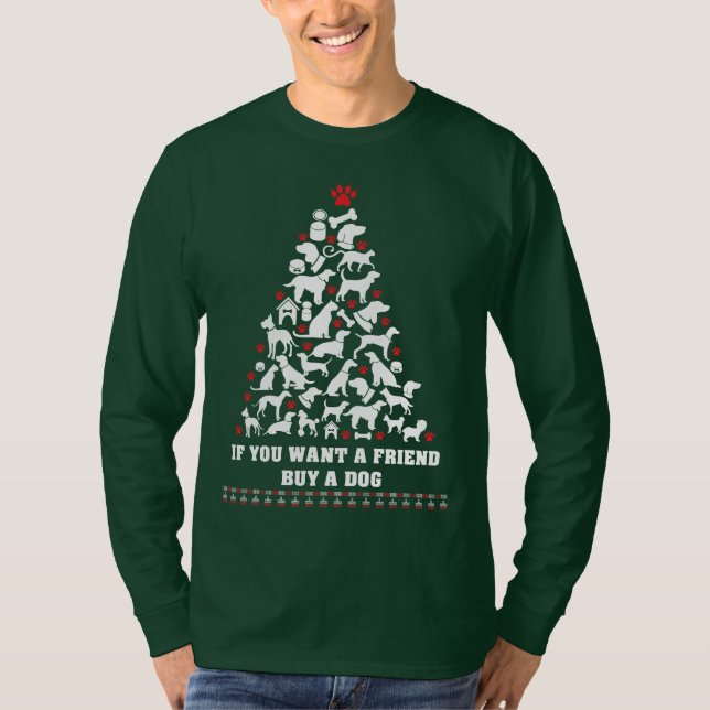 Camiseta Feliz Natal e Feliz ano novo! (Frente)