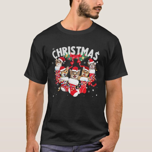 Camiseta Feliz Natal E Feliz Natal Da Família (Frente)