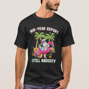 Camiseta Feliz Natal em julho Relatório do Ano do Médio Ain
