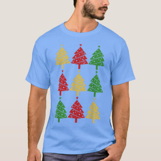 Camiseta Feliz Natal Engraçado Celebração da Árvore de Nata