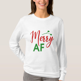 Camiseta Feliz Natal Engraçado Como o D***