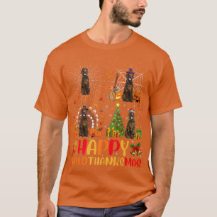 Camiseta Feliz Natal Engraçado Irlandês Cachorro Halloth