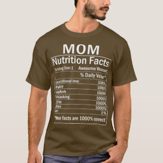 Camiseta Feliz Natal Engraçado Mamãe Nutrição Fatos