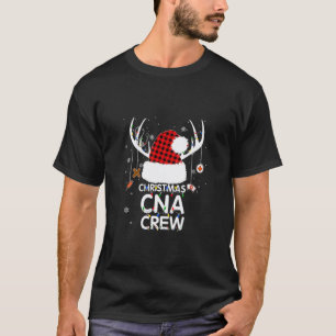 Camiseta Feliz Natal Equipe Cna Gorro de Papai Noe