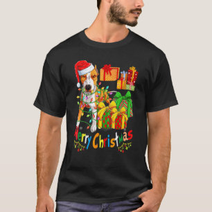 Camiseta Feliz Natal Família Bulldog Amor O Bulldog Li