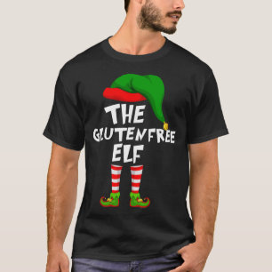 Camiseta Feliz Natal Familiar De Combinação O Gluten Free E