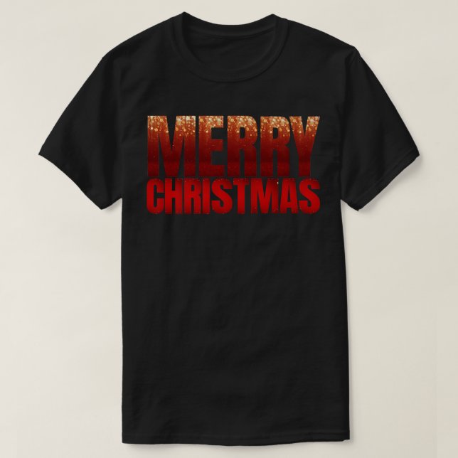 Camiseta Feliz Natal Feliz Festas Saudações Pajama Gi (Frente do Design)