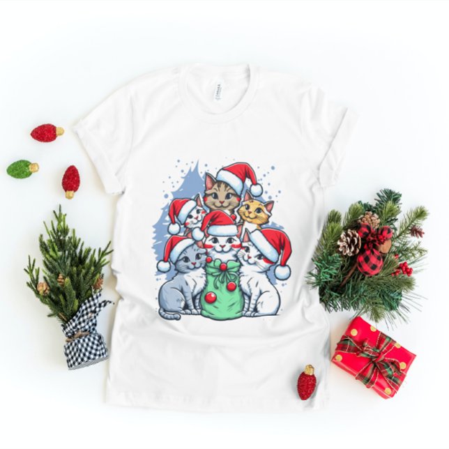 Camiseta Feliz Natal, Feliz Natal, Engraçado Presente (Criador carregado)