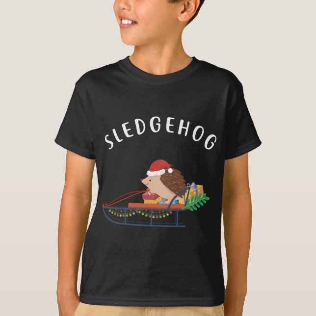 Camiseta Feliz Natal, Feliz Porco (Frente)