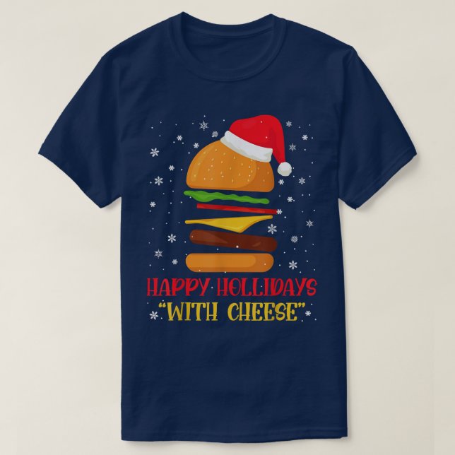 Camiseta Feliz Natal Férias Natal Dia de Natal Chee (Frente do Design)