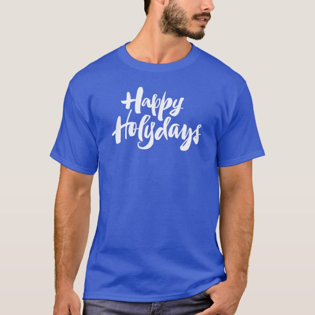 Camiseta Feliz Natal Férias Religioso (Frente)