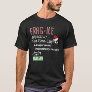 Camiseta Feliz Natal Frágil Fragile Gee Lay Prêmio Major