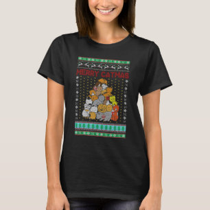 Camiseta Feliz Natal Gatinho