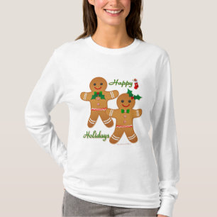 Camiseta Feliz Natal Gingercake Man Boy