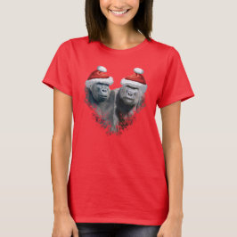 Camiseta Feliz Natal Gorila