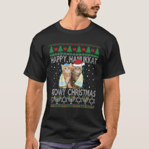 Camiseta Feliz Natal Hanukkah Feliz Natal Judeu Ca