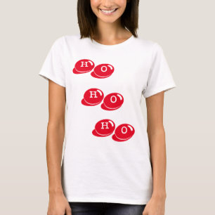 Camiseta feliz natal ho ho ho ho