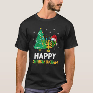 Camiseta Feliz Natal Judeu Hanukkah Chanu