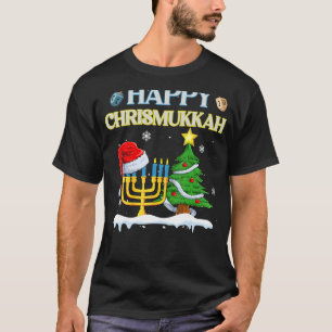 Camiseta Feliz Natal Judeu Hanukkah Chanu