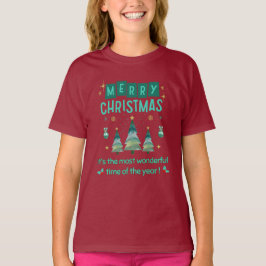 Camiseta Feliz Natal - Maravilhosa Hora do Ano T-Shi