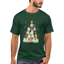 Feliz Natal Meowy — Árvore de Natal de Gato Fofa