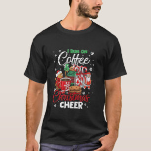 Camiseta Feliz Natal No Café E Xmas Cheio De Doces
