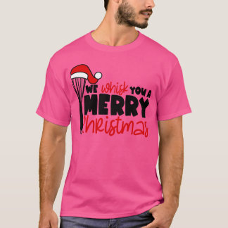 Camiseta Feliz Natal Nós Te Desejamos Uma Feliz Frita De Na