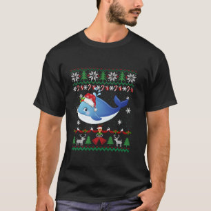 Camiseta Feliz Natal Pajama Ugly Sweater Papais noeis Ha