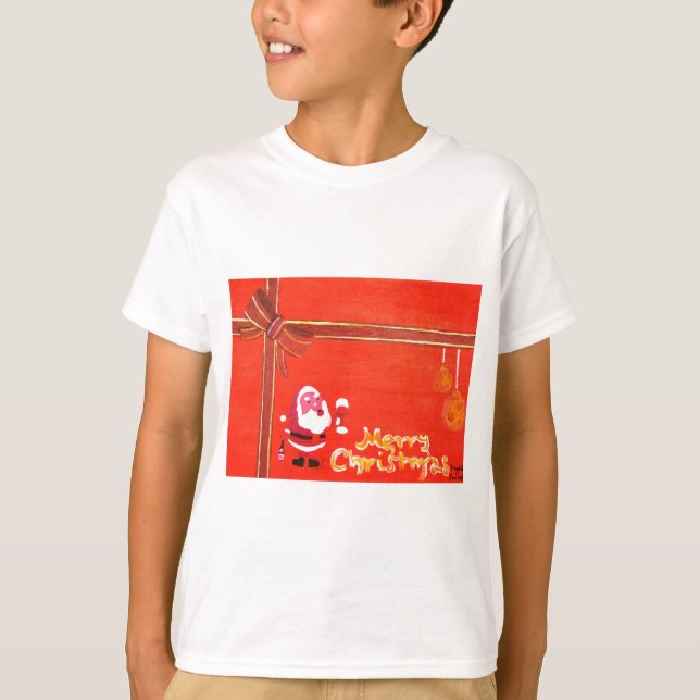 Camiseta Feliz Natal Papai Noel (Frente)