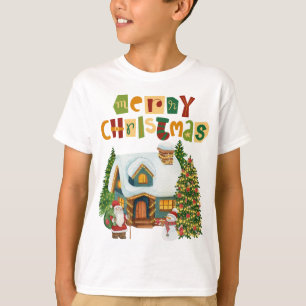 Camiseta Feliz Natal   Papai Noel Diga Feliz Natal