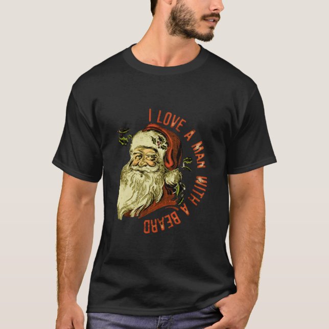 Camiseta Feliz Natal: Papai Noel Engraçado (Frente)