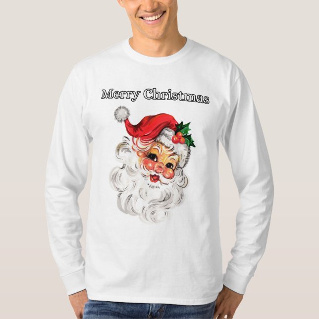 Camiseta Feliz Natal, Papais noeis (Frente)