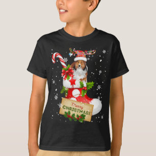 Camiseta Feliz Natal Papais noeis das Luzes de Natal Reinde