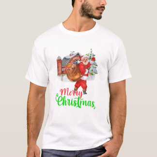 Camiseta Feliz Natal Papais noeis Engraçados