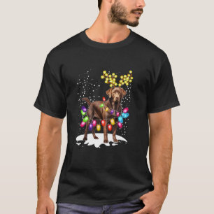 Camiseta Feliz Natal Papais noeis Labrador Retriever Do