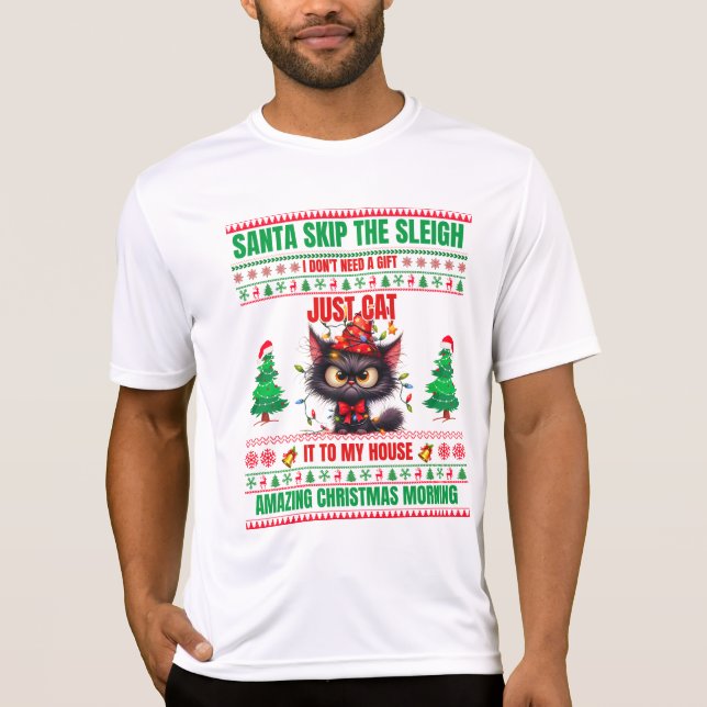 Camiseta Feliz Natal Para Gift De Natal (Frente)