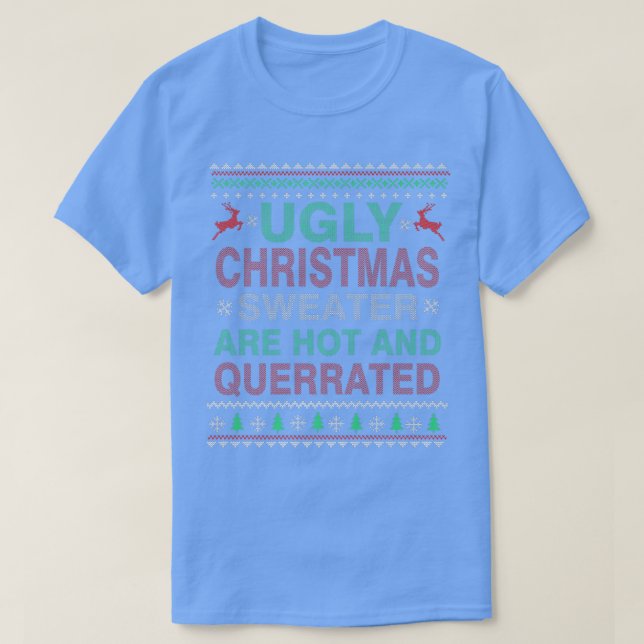 Camiseta Feliz Natal para Homens do Partido dos Doadores Fe (Frente do Design)