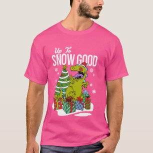 Camiseta Feliz Natal Para Neve, Feliz Reptar Sho