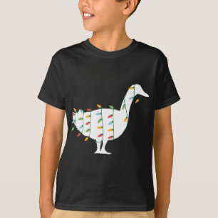 Camiseta Feliz Natal para o Amante de os animais das Luzes 