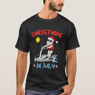 Camiseta Feliz Natal Para Papais noeis Em Julho Meninos Ver