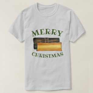 Camiseta Feliz Natal Pasteles Porto Rico Banana Cakes