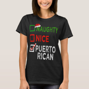 Camiseta Feliz Natal porto-riquenho, doido, engraçado