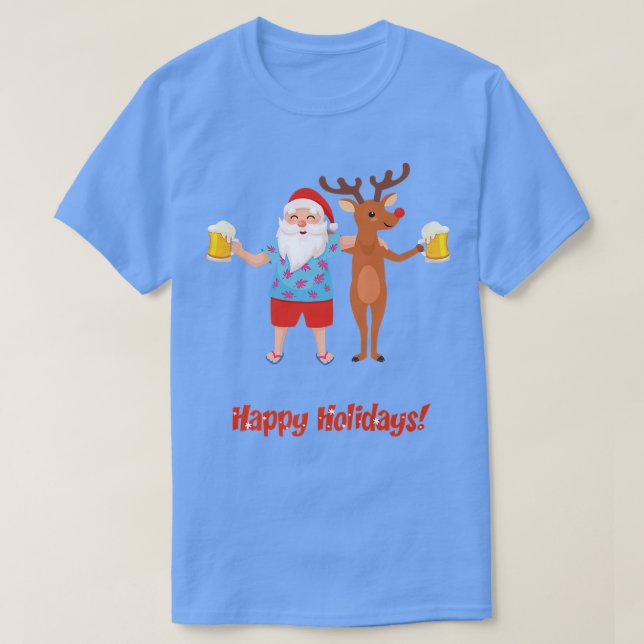 Camiseta Feliz Natal Presente (Frente do Design)