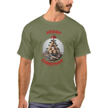 Feliz Natal Profiterole Enfeite