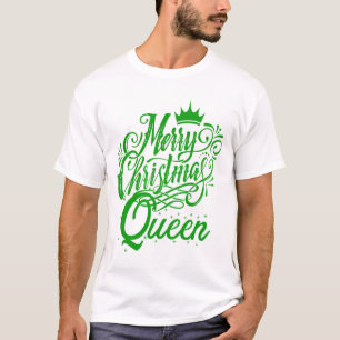 Camiseta Feliz Natal Rainha